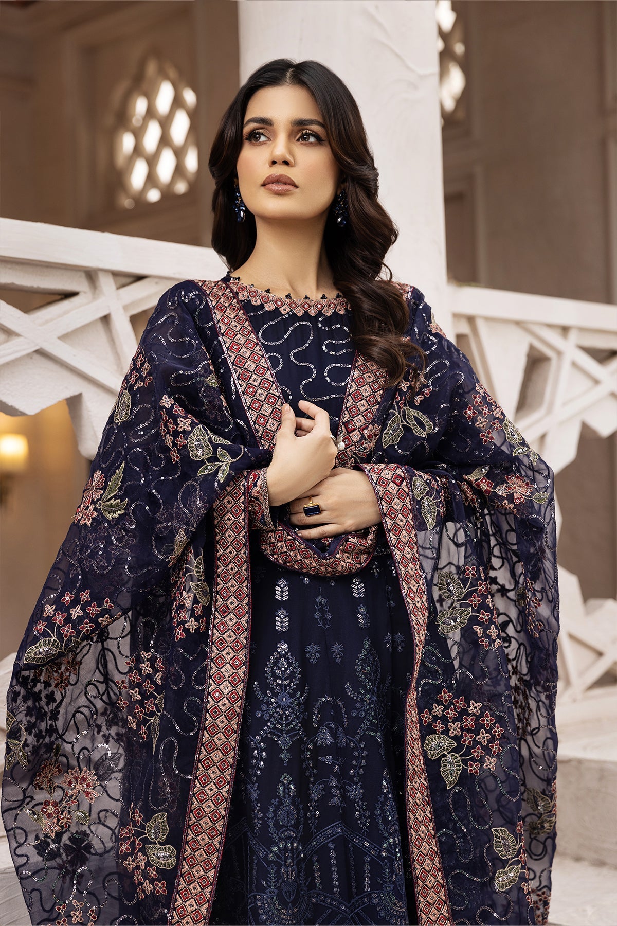 Melike | Alizeh Fashion Muhtesem Festive Collection 2022 | Unstitched Embroidered Chiffon Suits