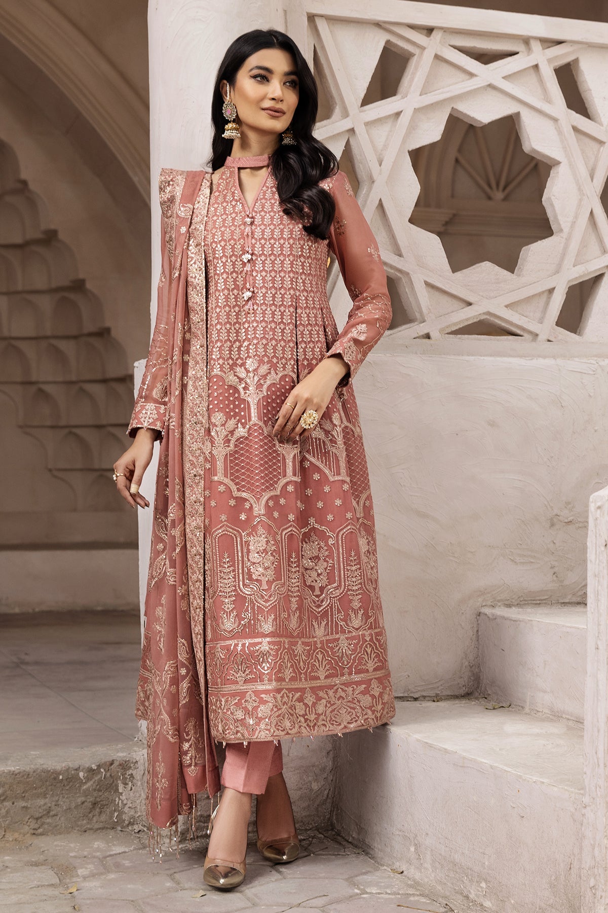 Nuray | Alizeh Fashion Muhtesem Festive Collection 2022 | Unstitched Embroidered Chiffon Suits