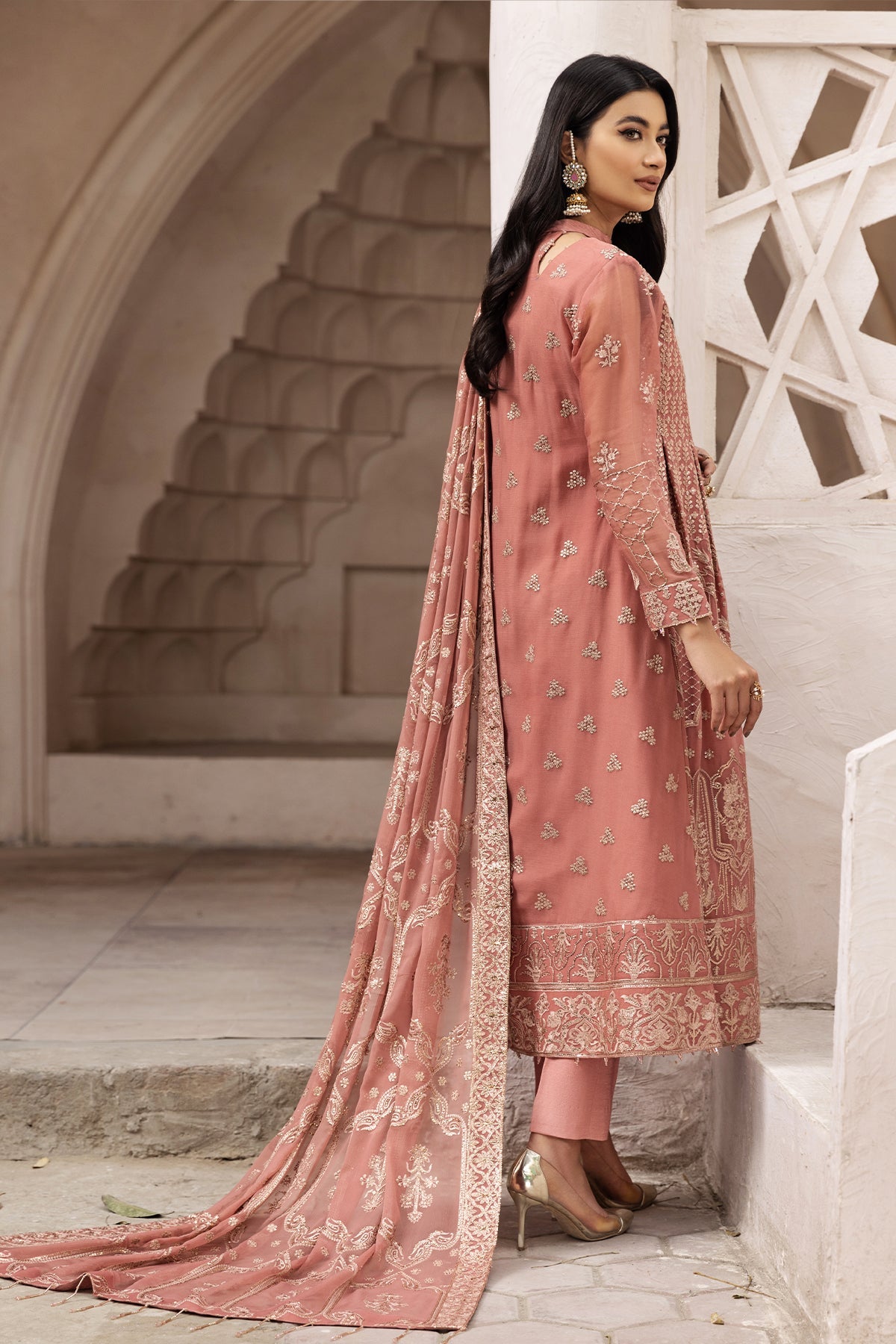 Nuray | Alizeh Fashion Muhtesem Festive Collection 2022 | Unstitched Embroidered Chiffon Suits
