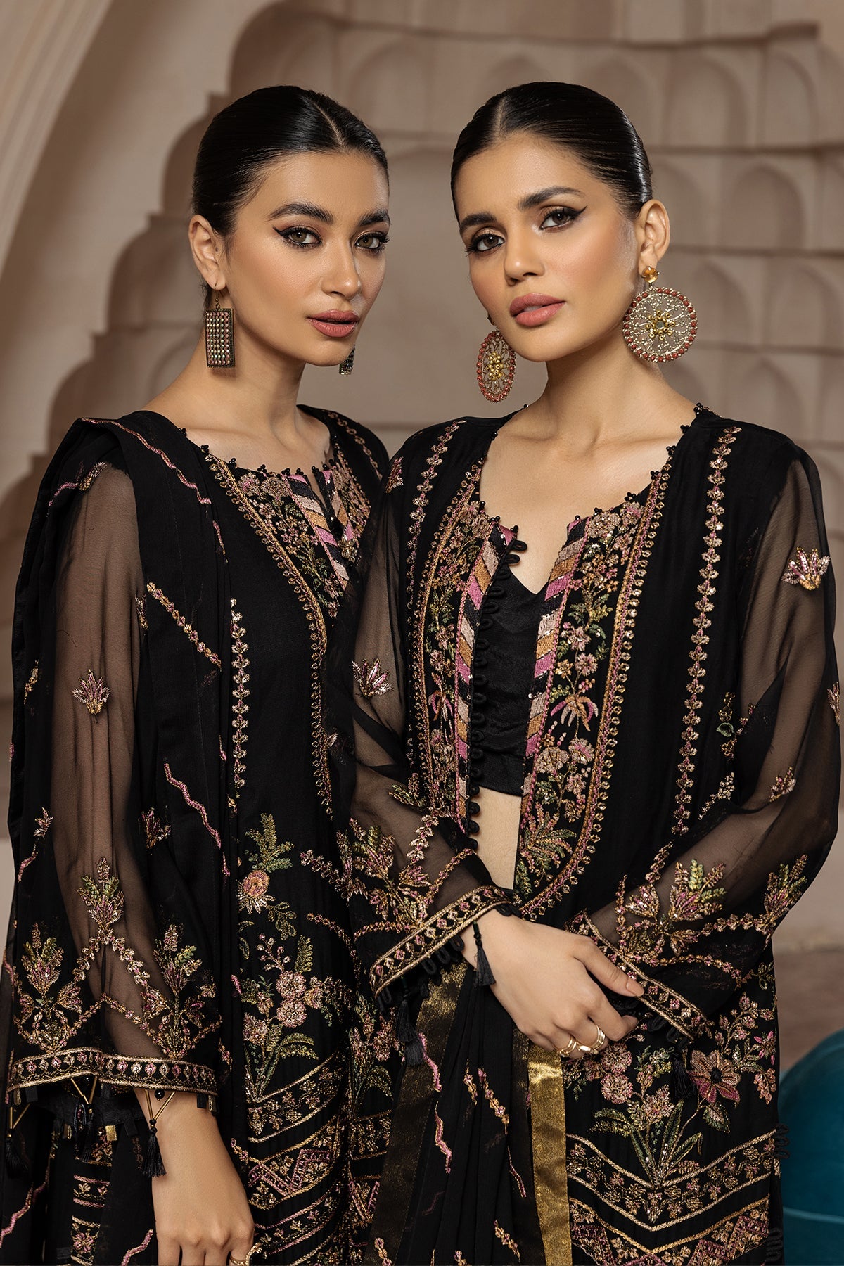 Muberra | Alizeh Fashion Muhtesem Festive Collection 2022 | Unstitched Embroidered Chiffon Suits