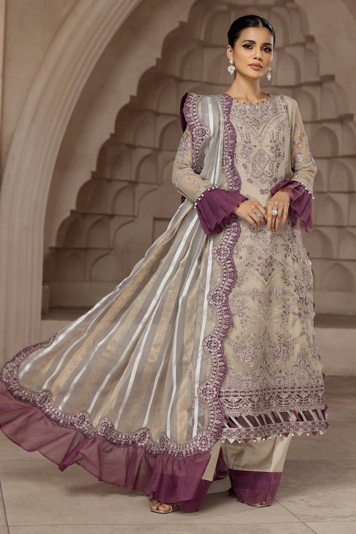 Guzel | Alizeh Fashion Muhtesem Festive Collection 2022 | Unstitched Embroidered Chiffon Suits
