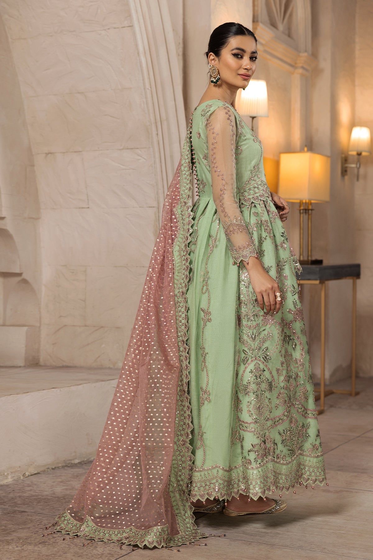 Serin | Alizeh Fashion Muhtesem Festive Collection 2022 | Unstitched Embroidered Chiffon Suits
