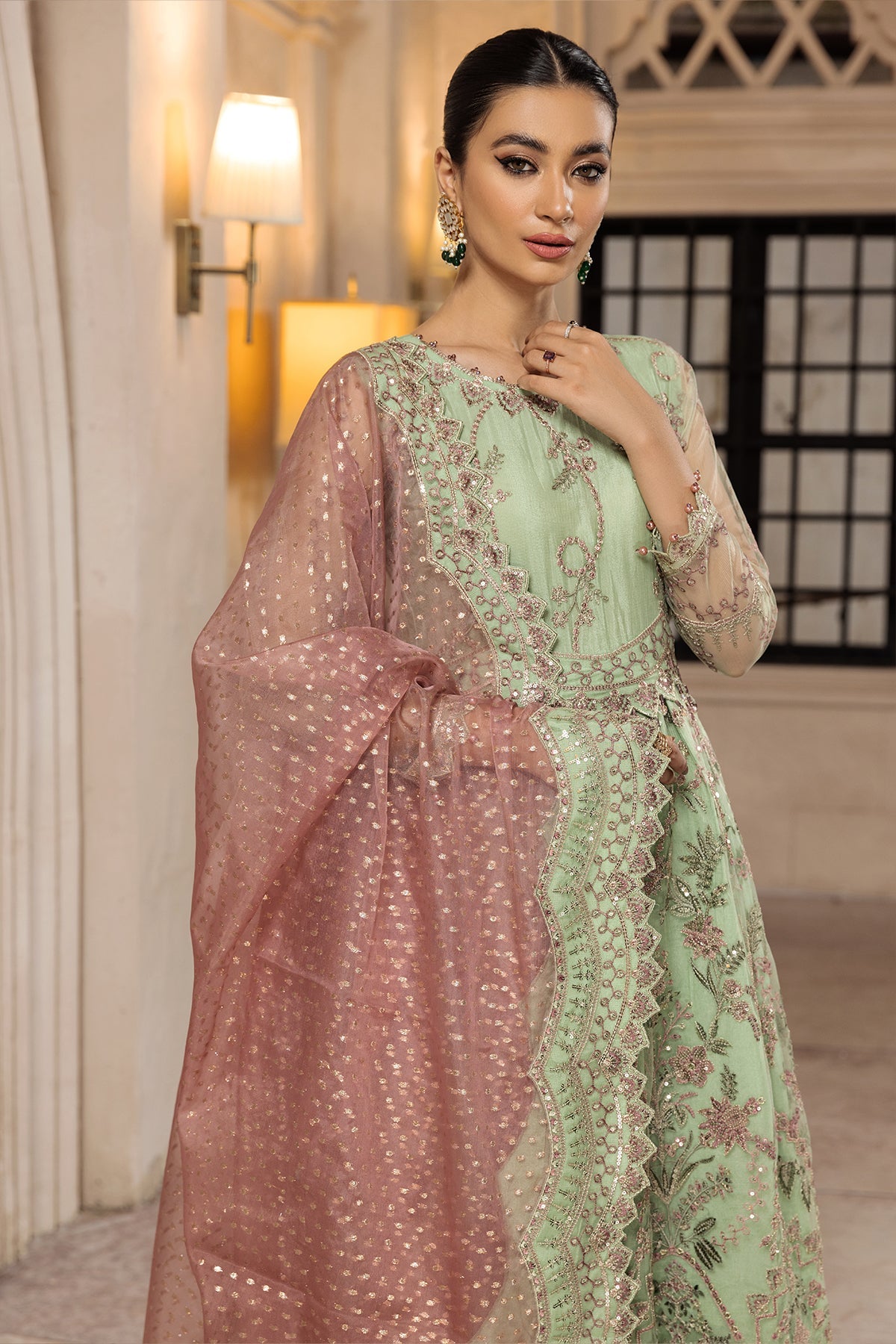 Serin | Alizeh Fashion Muhtesem Festive Collection 2022 | Unstitched Embroidered Chiffon Suits