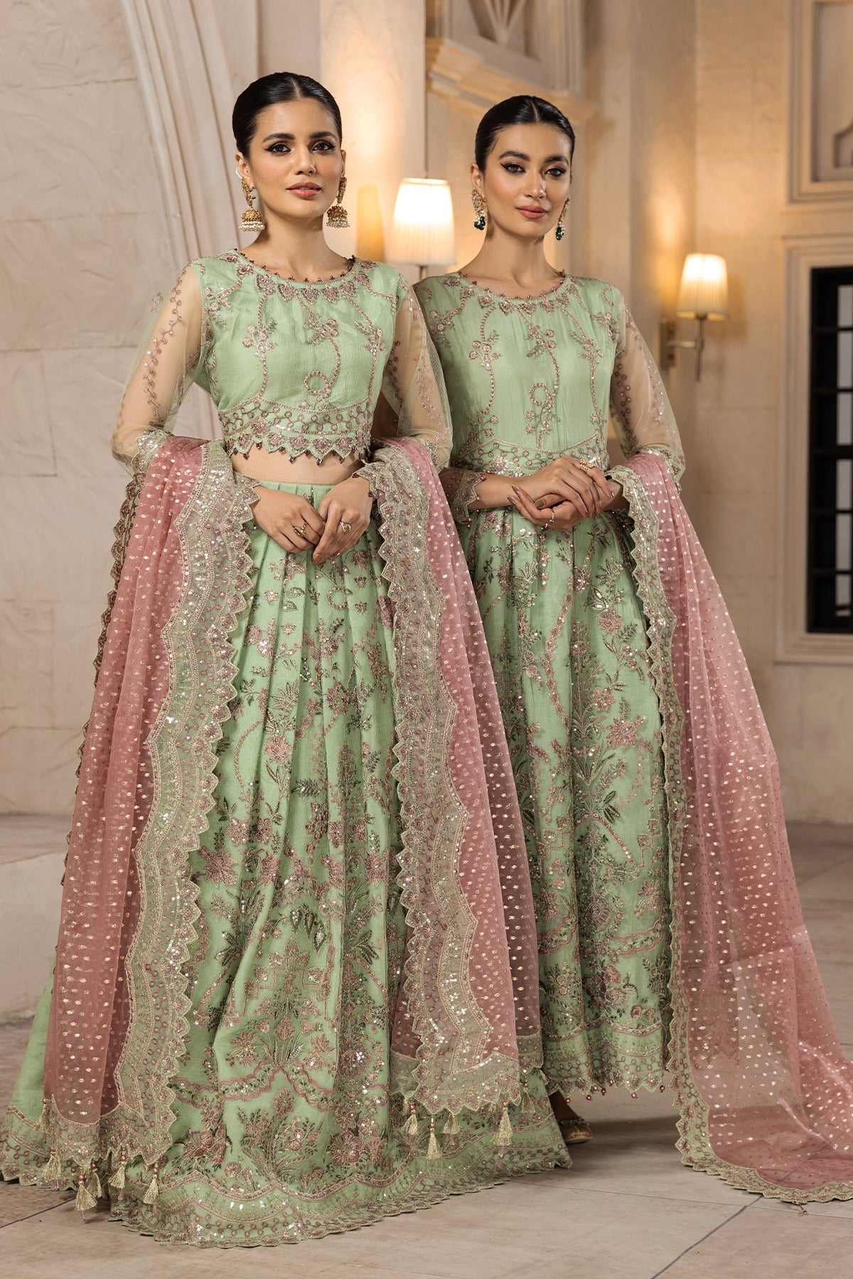 Serin | Alizeh Fashion Muhtesem Festive Collection 2022 | Unstitched Embroidered Chiffon Suits