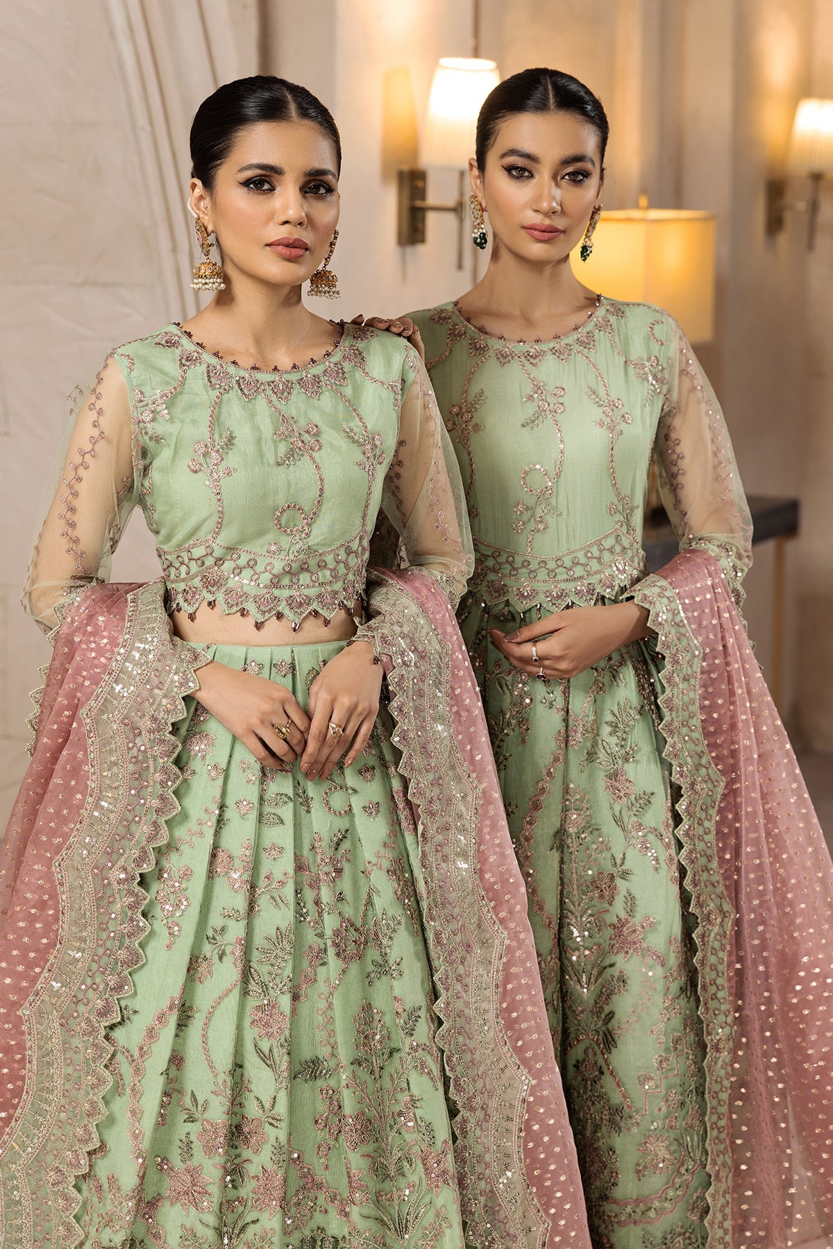 Serin | Alizeh Fashion Muhtesem Festive Collection 2022 | Unstitched Embroidered Chiffon Suits