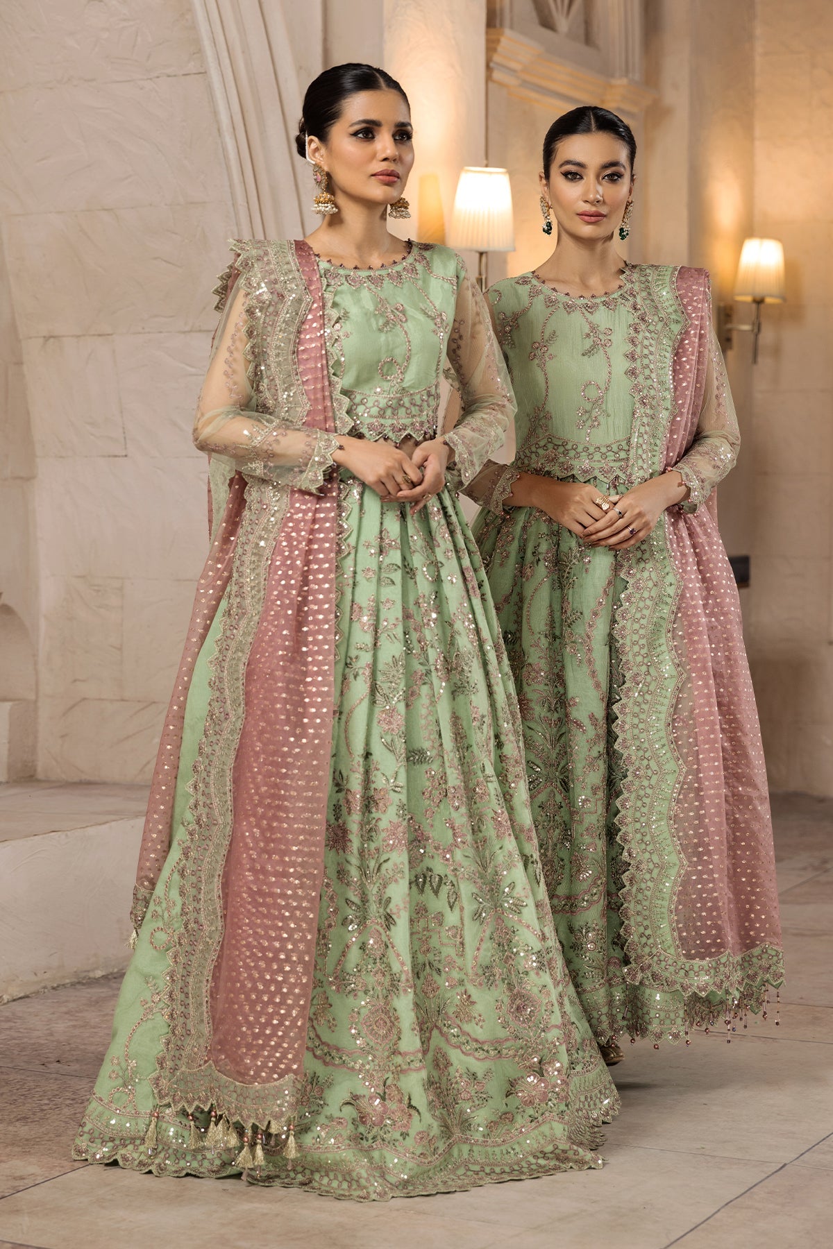 Serin | Alizeh Fashion Muhtesem Festive Collection 2022 | Unstitched Embroidered Chiffon Suits