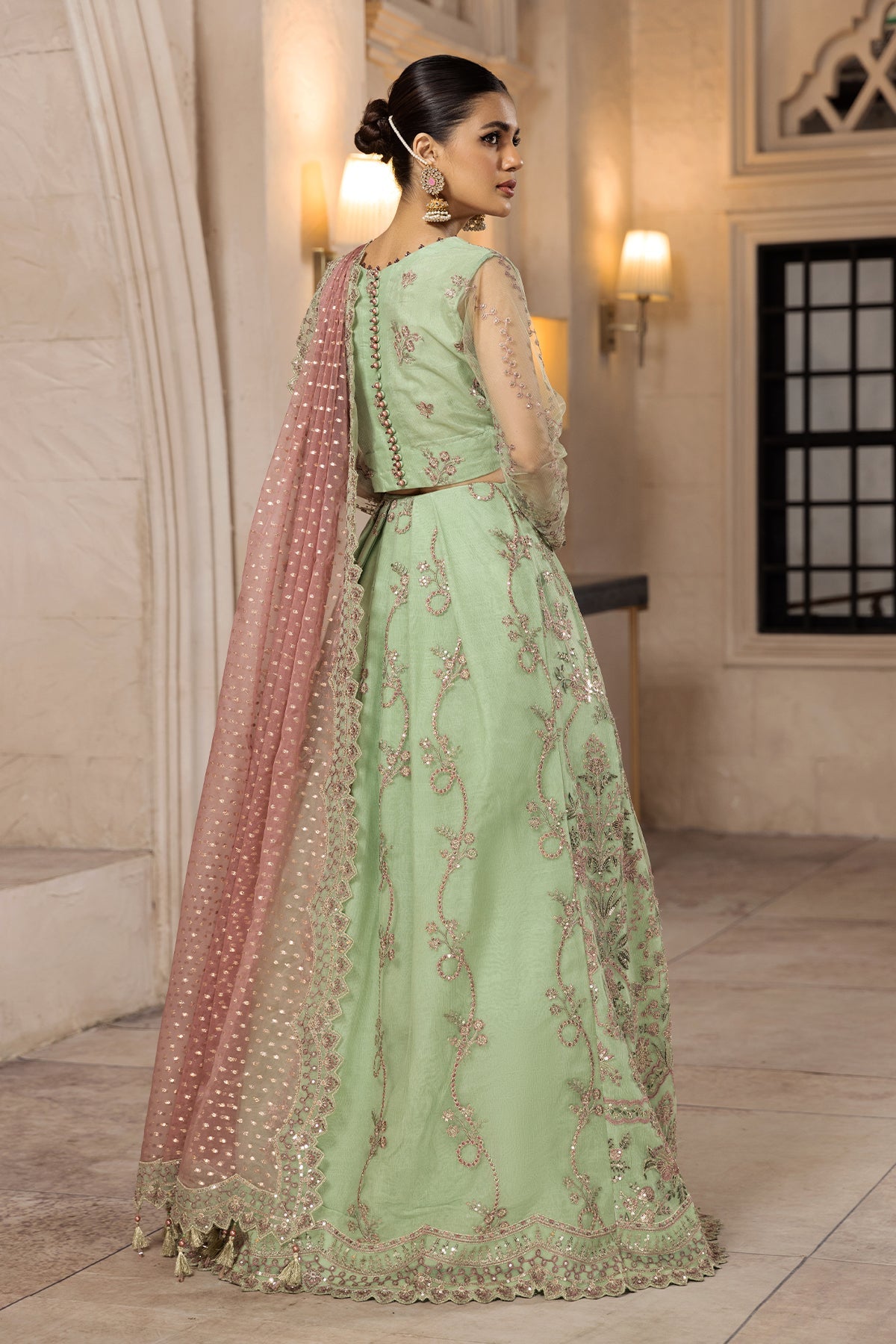 Serin | Alizeh Fashion Muhtesem Festive Collection 2022 | Unstitched Embroidered Chiffon Suits