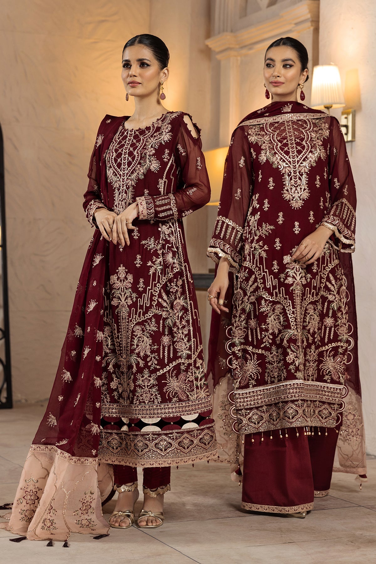 Gulay | Alizeh Fashion Muhtesem Festive Collection 2022 | Unstitched Embroidered Chiffon Suits