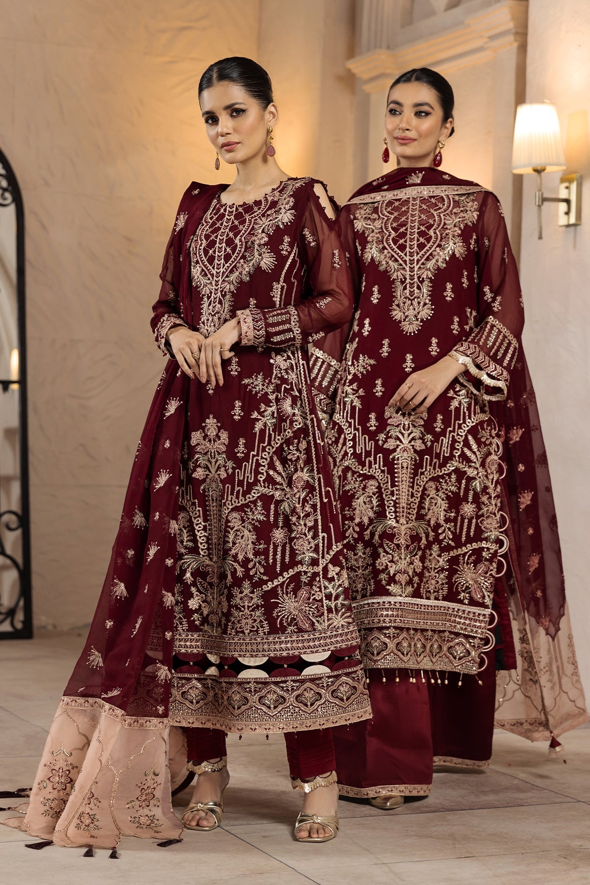 Gulay | Alizeh Fashion Muhtesem Festive Collection 2022 | Unstitched Embroidered Chiffon Suits