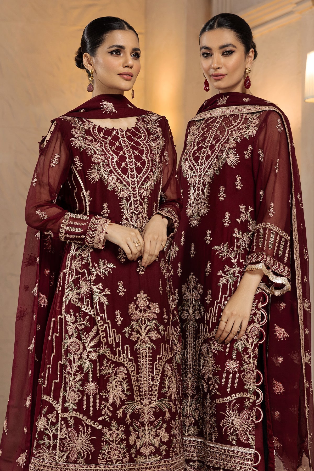 Gulay | Alizeh Fashion Muhtesem Festive Collection 2022 | Unstitched Embroidered Chiffon Suits