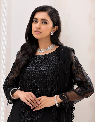 BL 302 | Emaan Adeel Belle Robe Vol 3 | Unstitched Embroidered Luxury Chiffon Suits