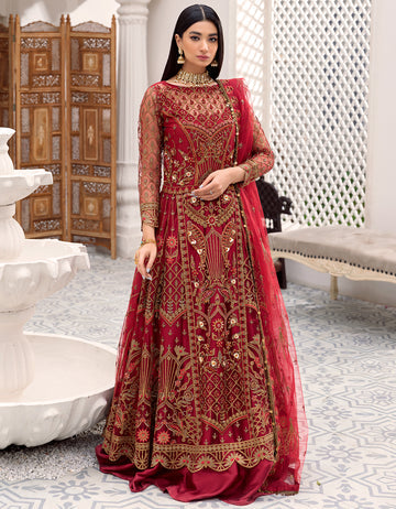 BL 304| Emaan Adeel Belle Robe Vol 3 | Unstitched Embroidered Luxury Chiffon Suits
