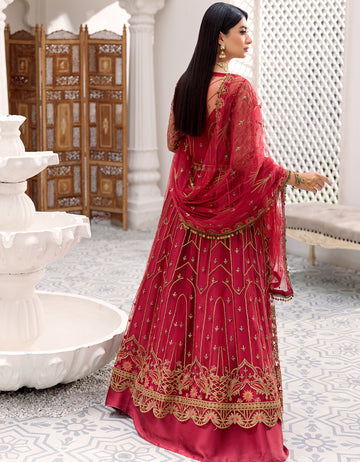 BL 304| Emaan Adeel Belle Robe Vol 3 | Unstitched Embroidered Luxury Chiffon Suits