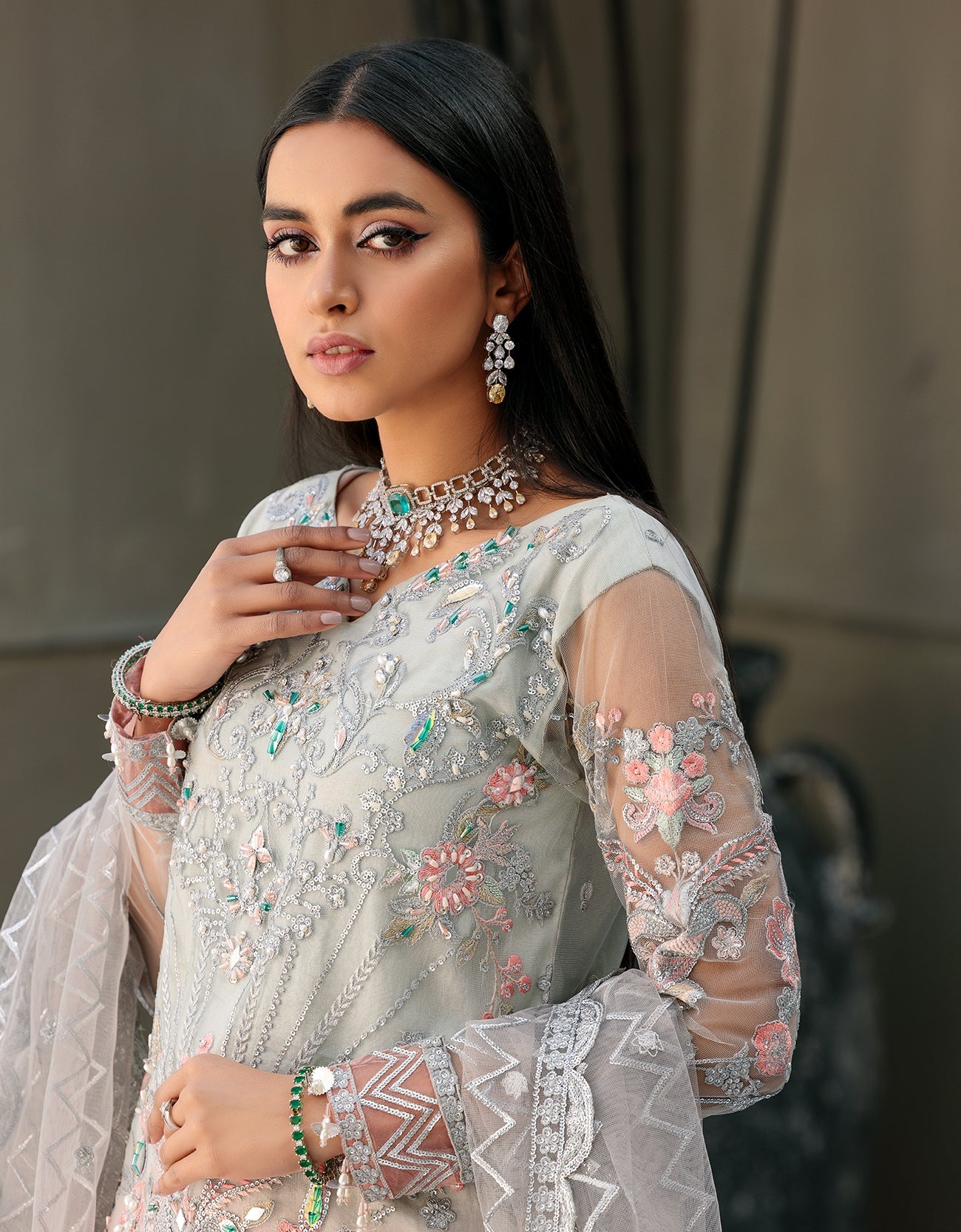BL-401 - Emaan Adeel Belle Robe Luxury Chiffon Collection 2022 Vol-4