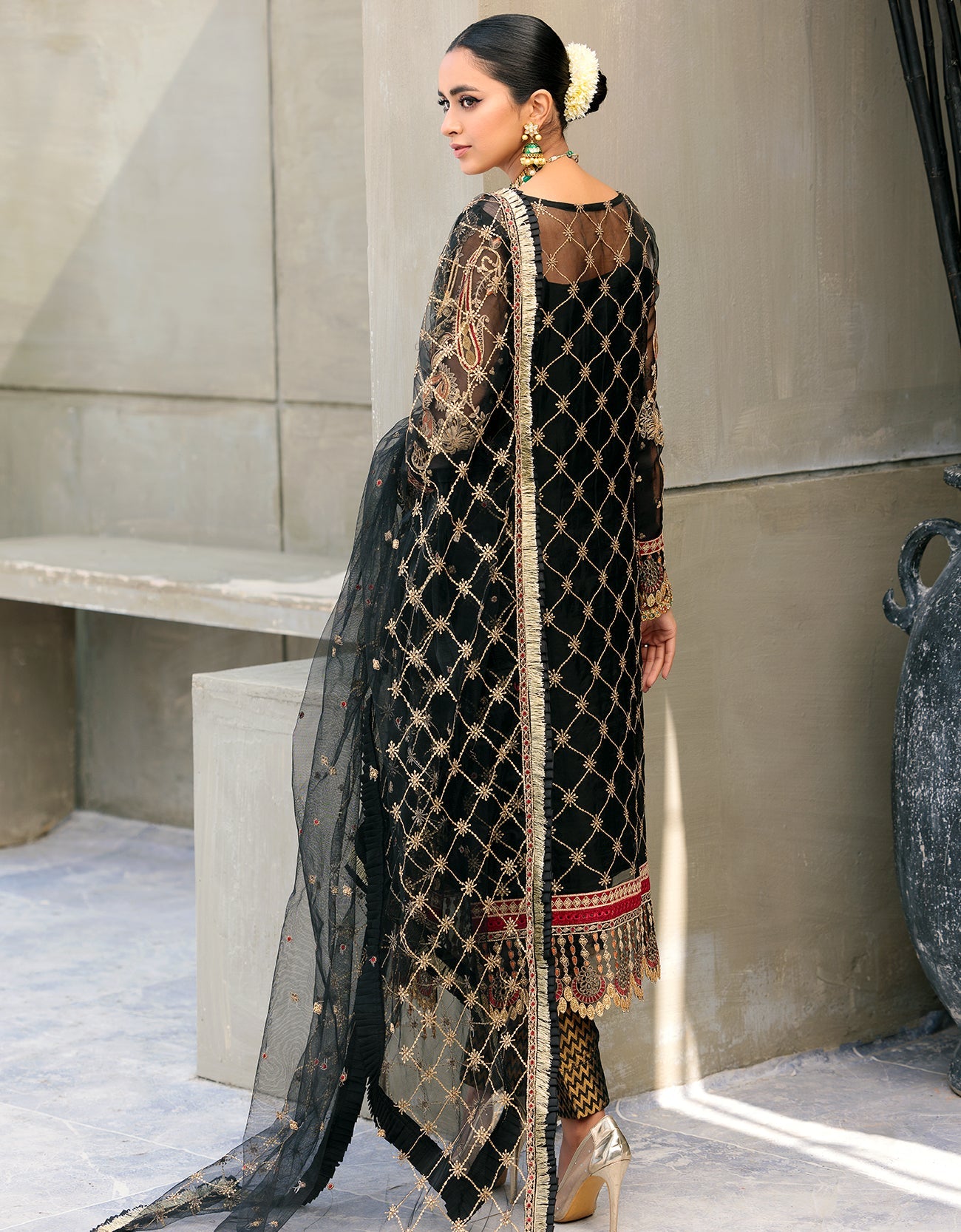 BL-408 - Emaan Adeel Belle Robe Luxury Chiffon Collection 2022 Vol-4