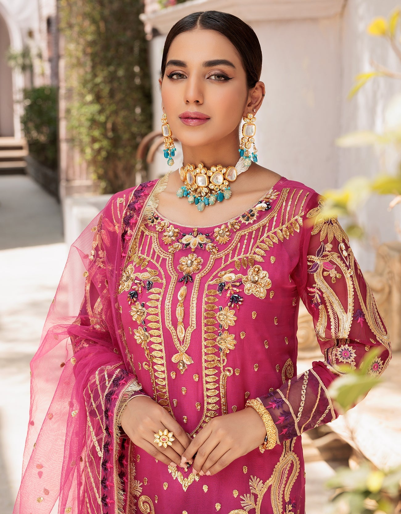VE 01 | - Emaan Adeel Value Edition 2022 Vol-01 | Unstitched Embroidered Chiffon Suits