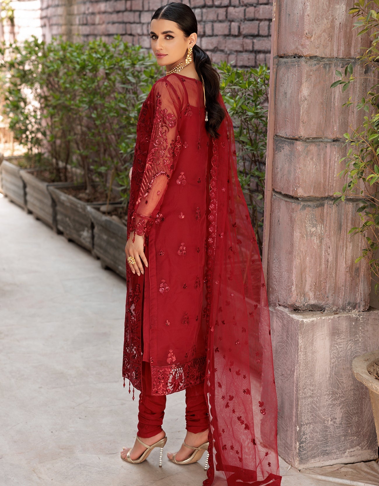 VE 04 | - Emaan Adeel Value Edition 2022 Vol-01 | Unstitched Embroidered Organza Suits