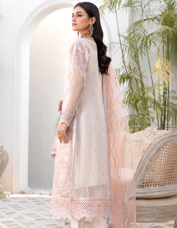 LF - 404 | Emaan Adeel Le Festa Premium Formals Vol 4 | Unstitched Embroidered Chiffon Suits