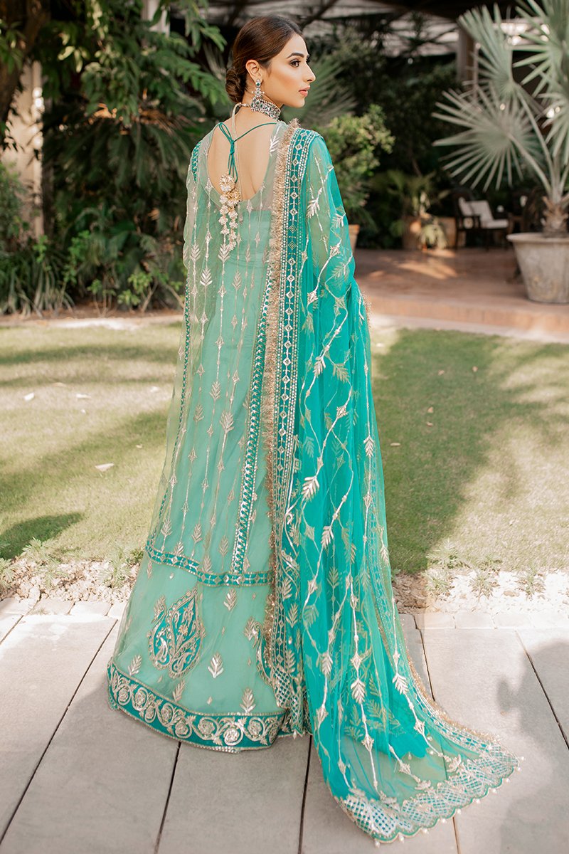 FEROZA | Mahgul The Empress's Dream Wedding Collection 2021 | Unstitched Embroidered Net Suits