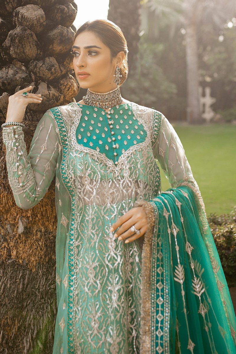 FEROZA | Mahgul The Empress's Dream Wedding Collection 2021 | Unstitched Embroidered Net Suits