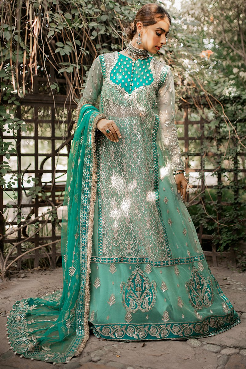 FEROZA | Mahgul The Empress's Dream Wedding Collection 2021 | Unstitched Embroidered Net Suits