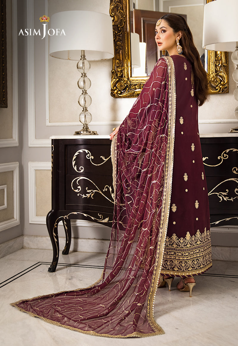 AJZS-23 | Asim Jofa Zari Sitara Luxury Eid Festive Collection 2023 | Unstitched Embrodried Suits