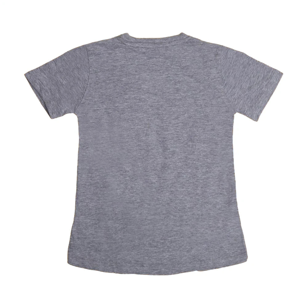 Love T-Shirt For Girls - Grey | Bachaa Party Baby Clothes Girls Tops & T-Shirts
