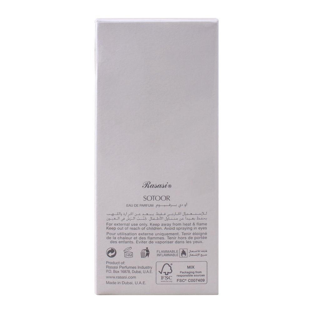 Rasasi Seen Sotoor Eau De Parfum, 100ml | Men & Women
