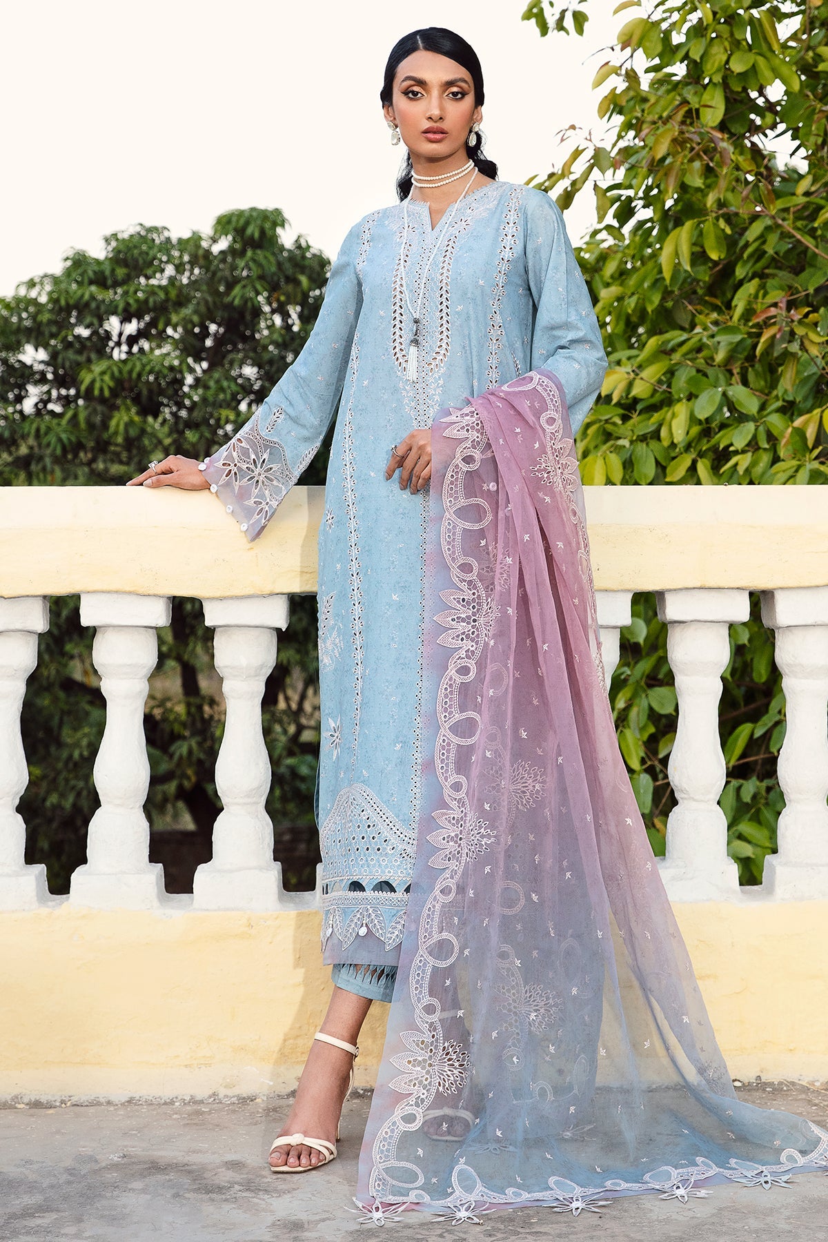 Powder Blue | Jazmin Iris Eid Lawn SS 2023