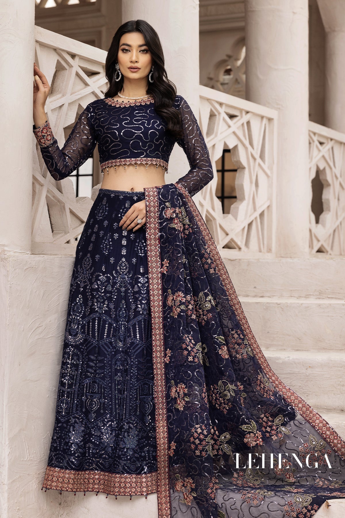 Melike | Alizeh Fashion Muhtesem Festive Collection 2022 | Unstitched Embroidered Chiffon Suits