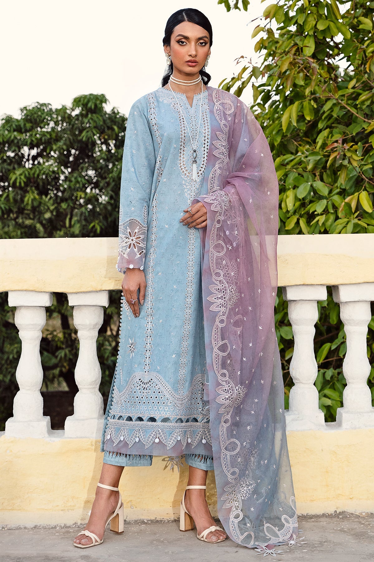 Powder Blue | Jazmin Iris Eid Lawn SS 2023