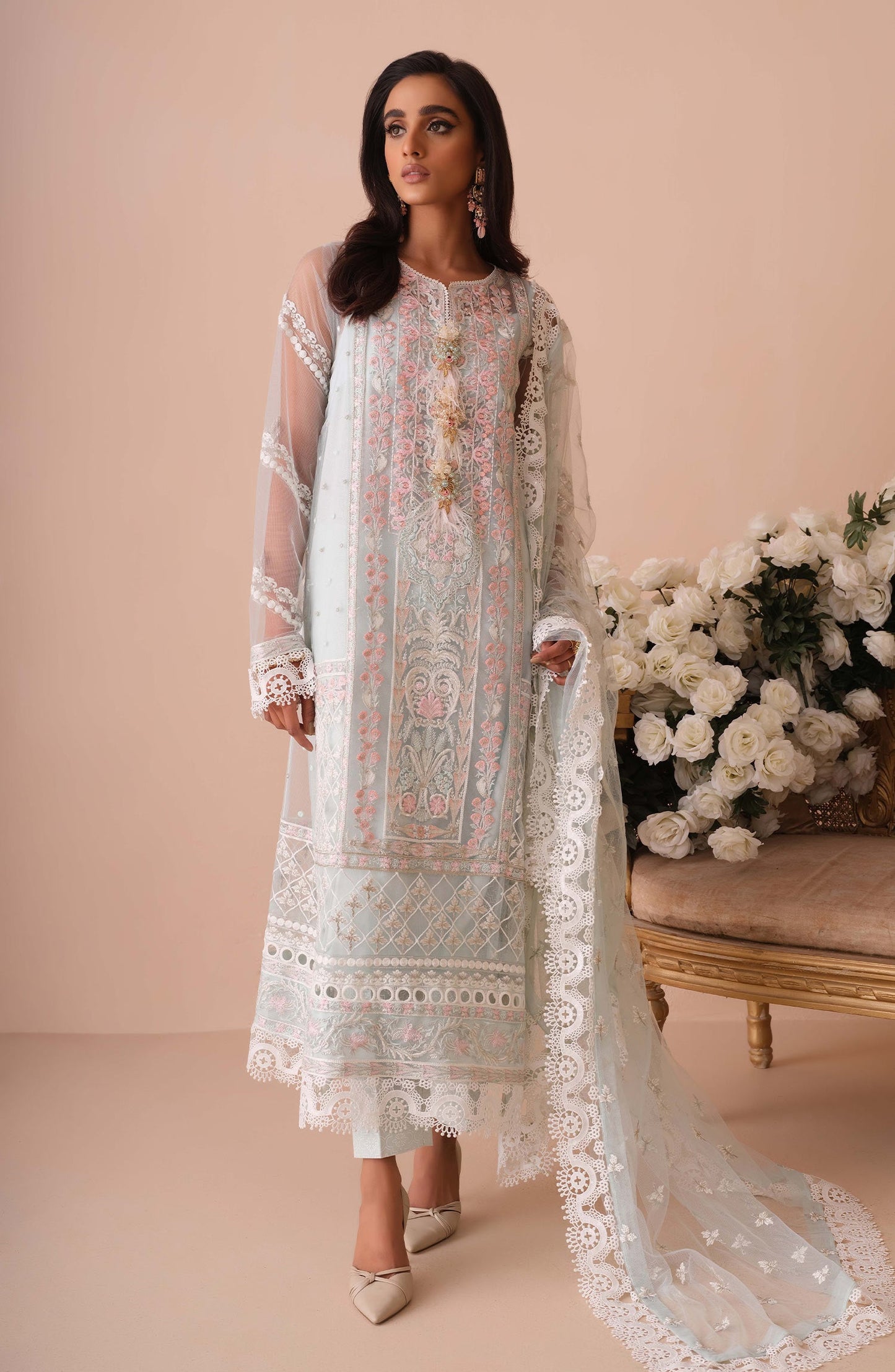 OCEAN (MLRD - 003) | Maryum N Maria Luxury Pret Eid Edit 2022 | Stitched Ready to Wear Suits
