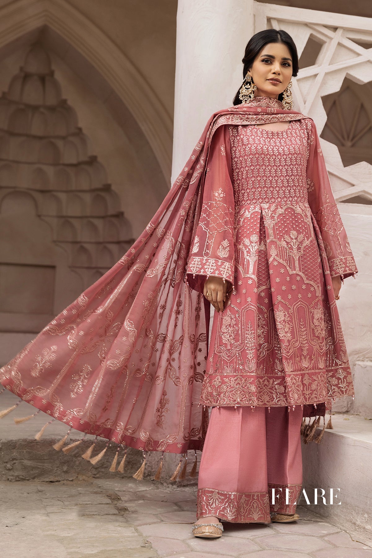 Nuray | Alizeh Fashion Muhtesem Festive Collection 2022 | Unstitched Embroidered Chiffon Suits