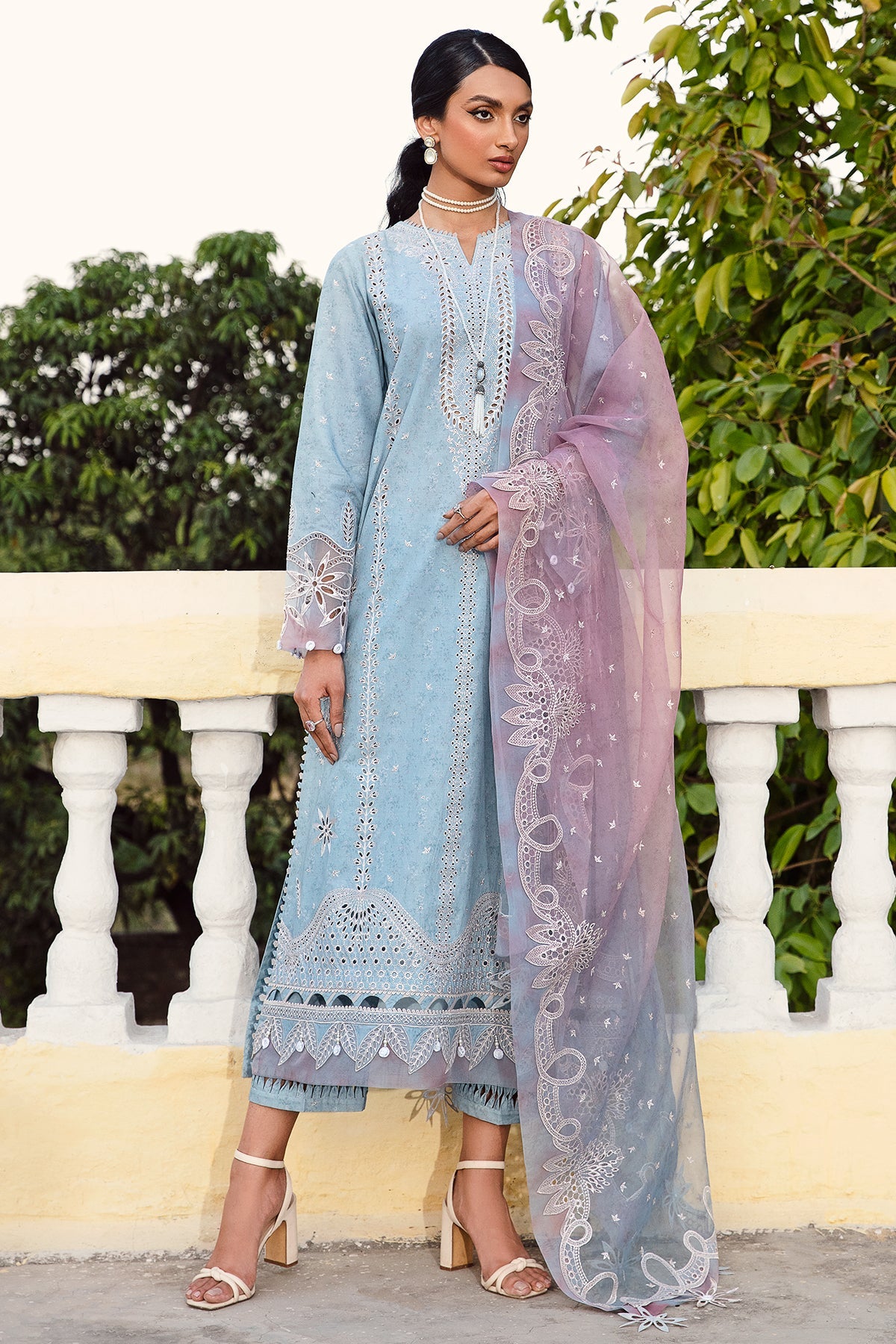 Powder Blue | Jazmin Iris Eid Lawn SS 2023