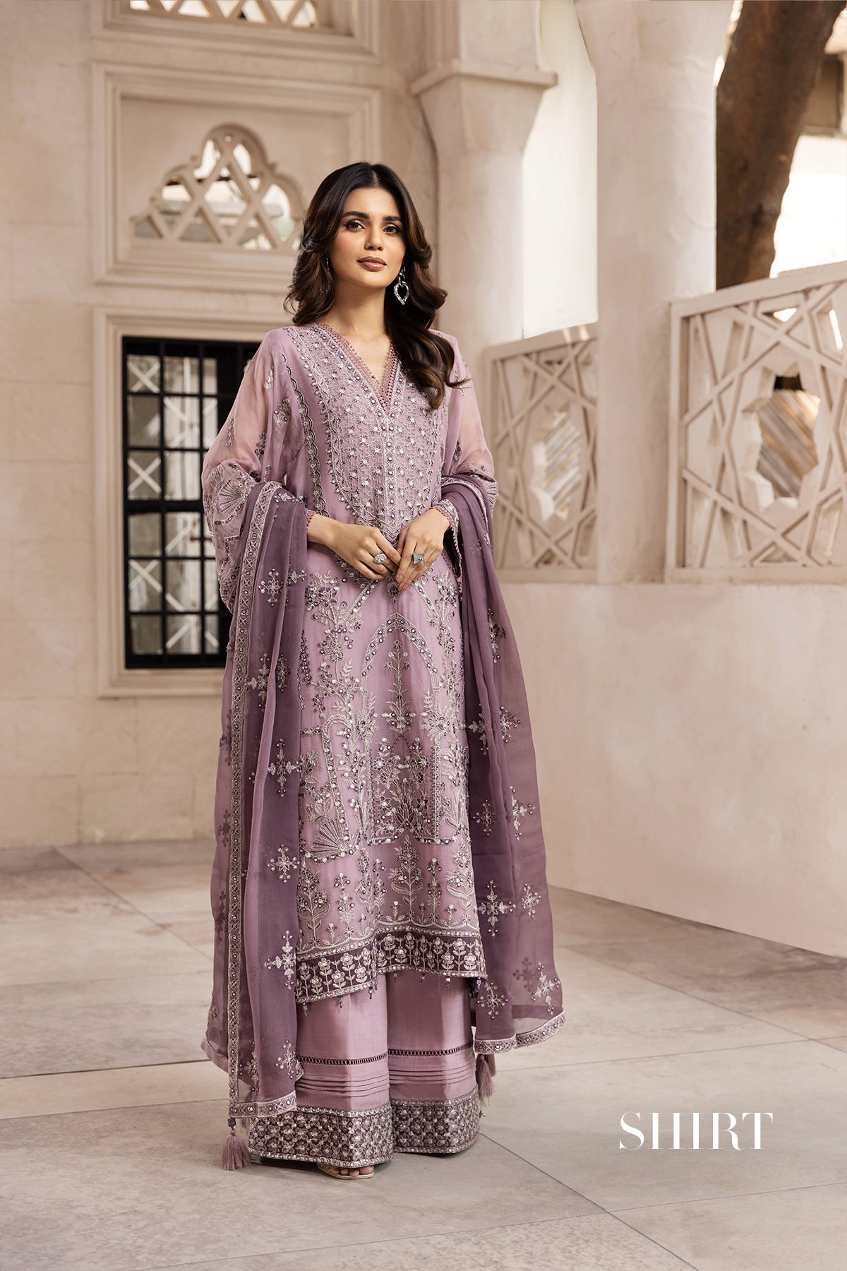 Delia | Alizeh Fashion Muhtesem Festive Collection 2022 | Unstitched Embroidered Chiffon Suits