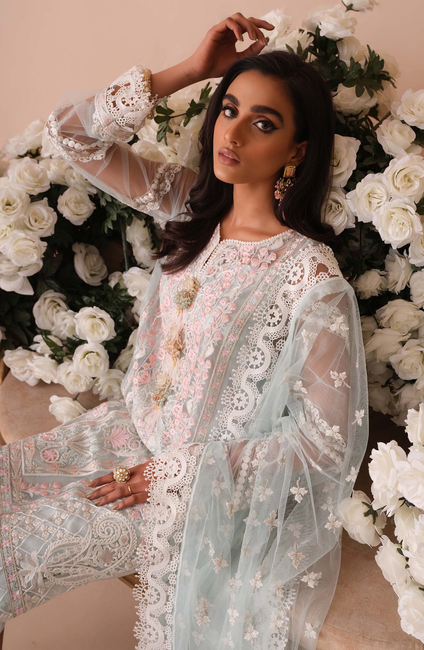 OCEAN (MLRD - 003) | Maryum N Maria Luxury Pret Eid Edit 2022 | Stitched Ready to Wear Suits