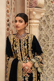 3A A Velvet Story - Cobalt | Crimson X Saira Shakira Wedding Collection '22 | Unstitched Embroidered Velvet Suits