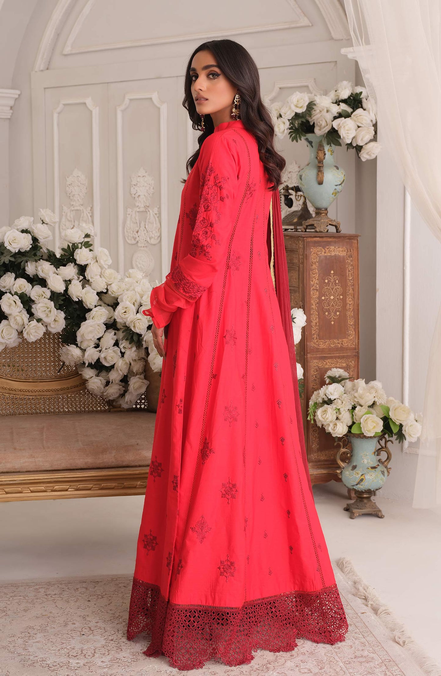 WINE (MLRG-001) | Maryum N Maria Chand Ki Chandni Collection 2022 | Ready To Wear Stitched Suits