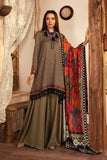 MPT 1209 A | Maria B MPrints Winter Collection 2021 | Unstitched Embroidered Khaddar Suits