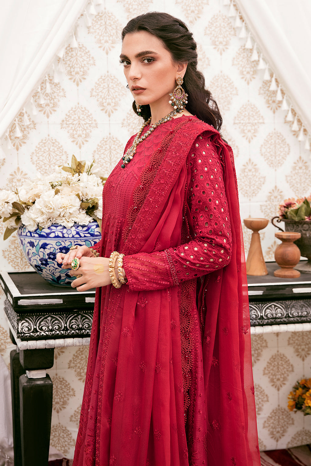 GUL NAAZ | Afrozeh Gul Bahar Festive Collection 2022 | Unstitched Embroidered Lawn Suits
