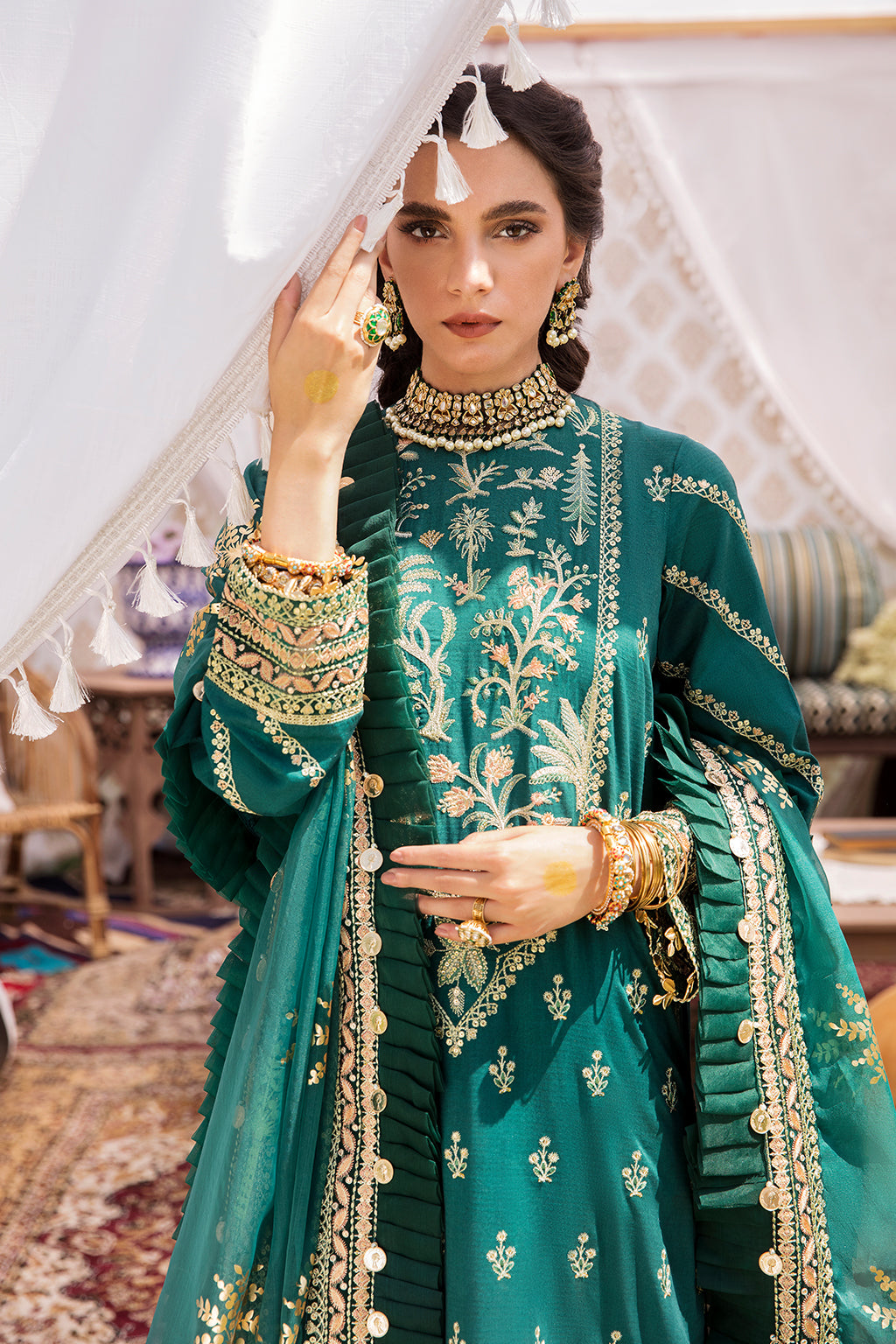 MEERAS | Afrozeh Gul Bahar Festive Collection 2022 | Unstitched Embroidered Lawn Suits