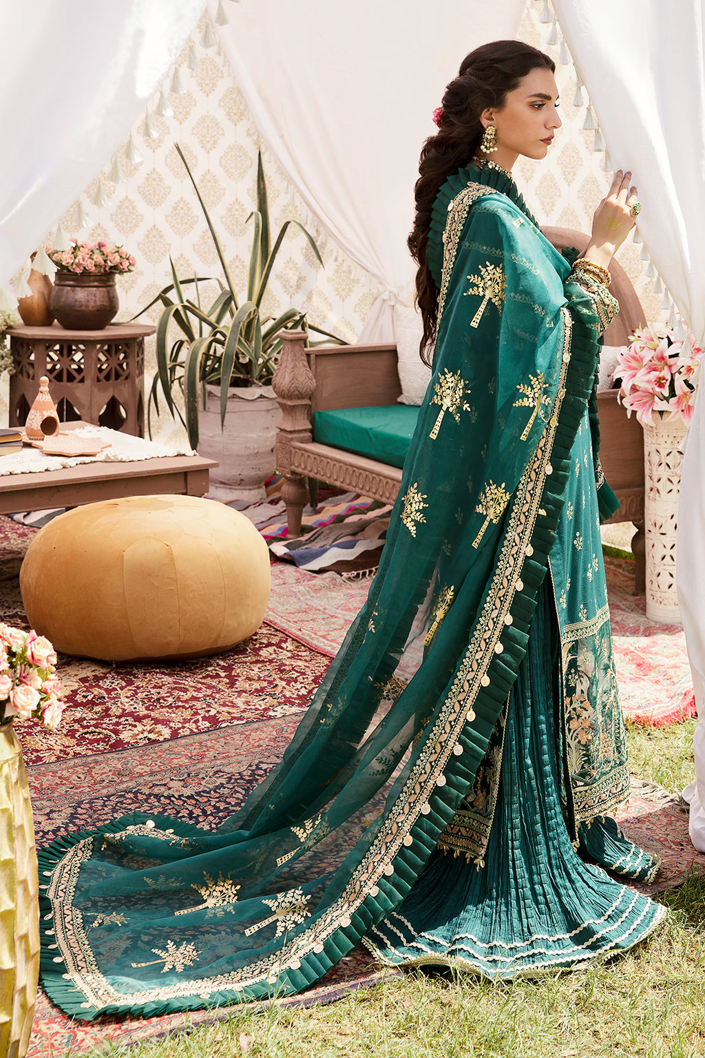 MEERAS | Afrozeh Gul Bahar Festive Collection 2022 | Unstitched Embroidered Lawn Suits