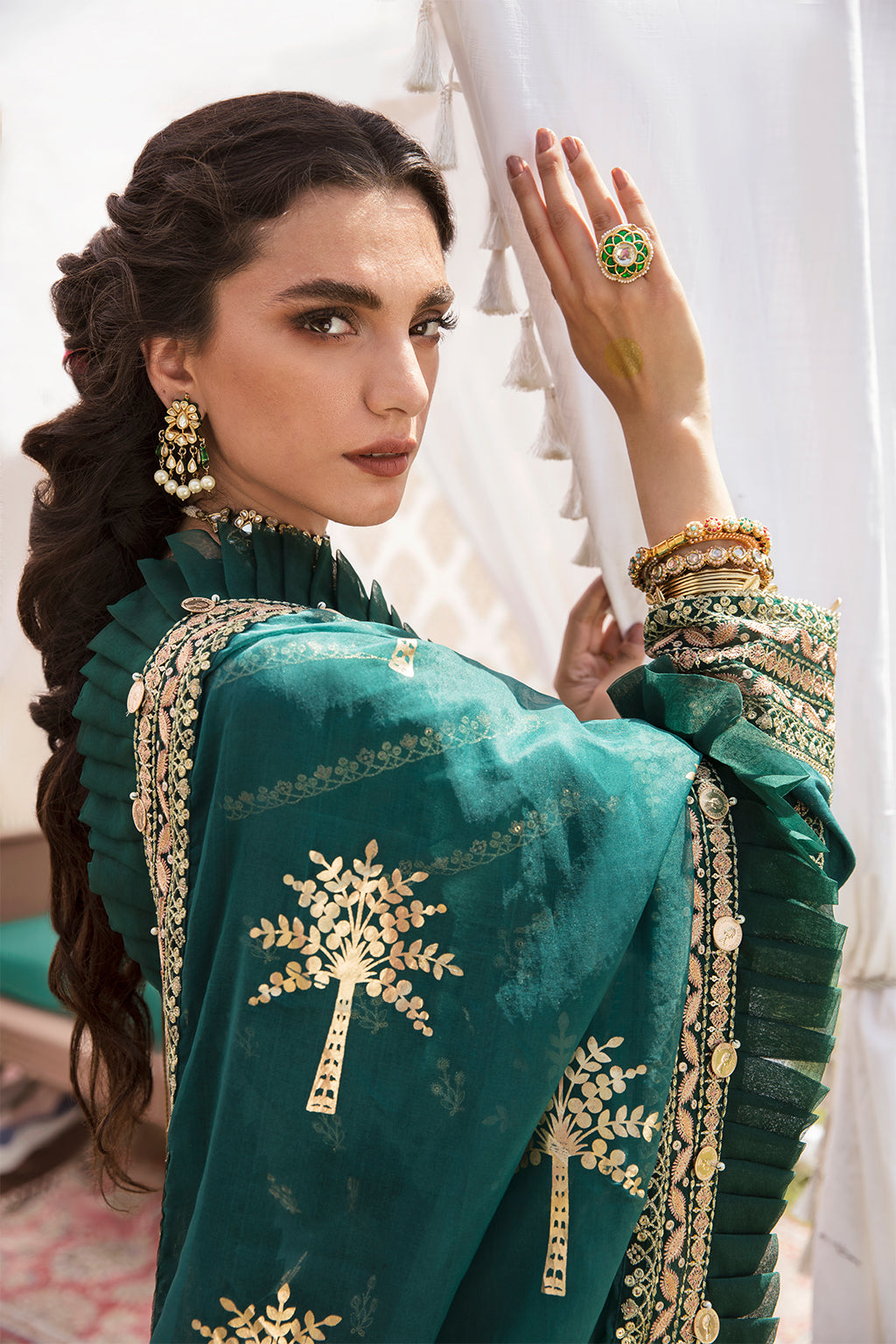 MEERAS | Afrozeh Gul Bahar Festive Collection 2022 | Unstitched Embroidered Lawn Suits