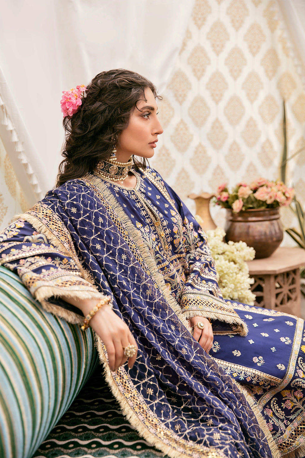 GUL RUKH | Afrozeh Gul Bahar Festive Collection 2022 | Unstitched Embroidered Lawn Suits