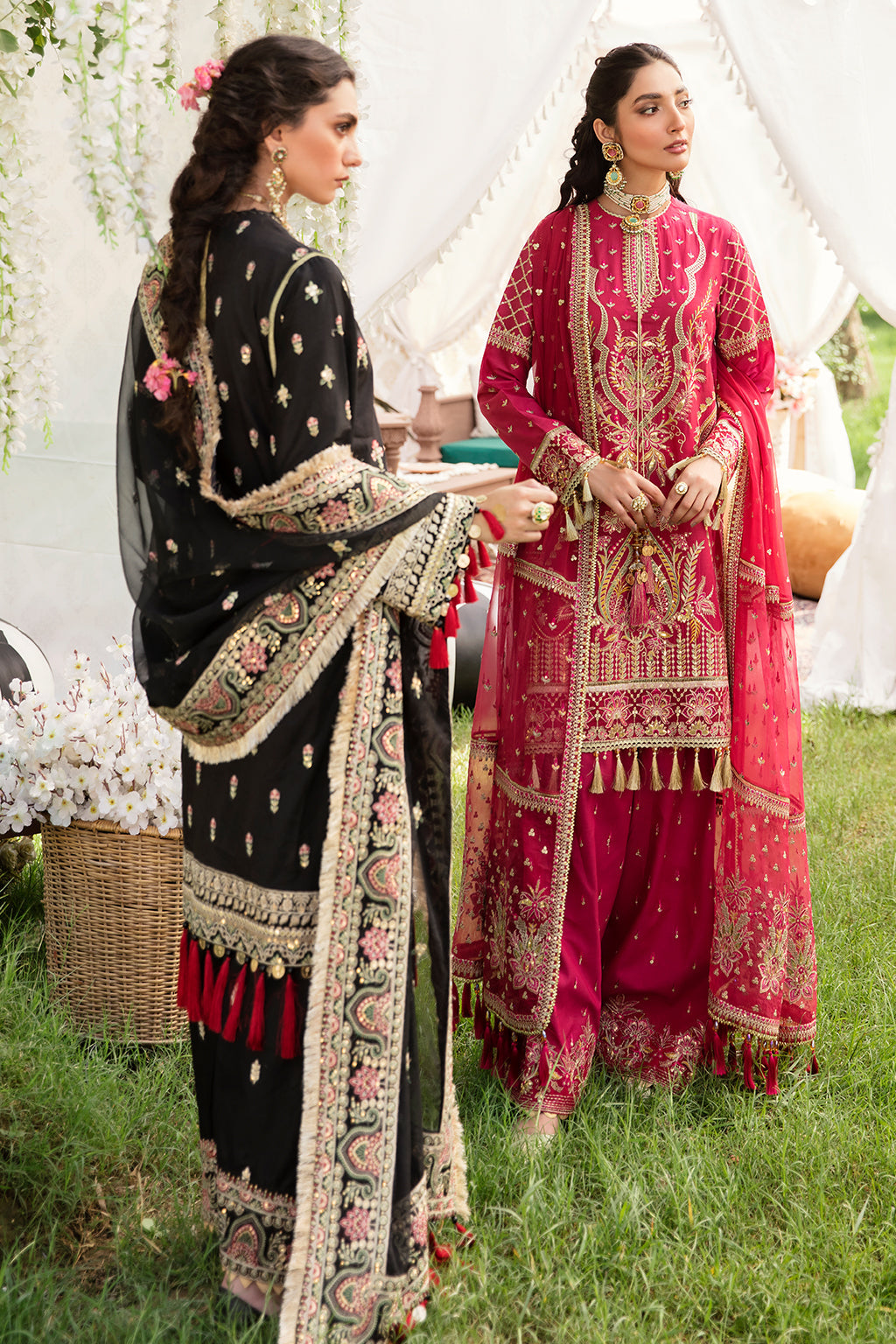 MEHRNAZ | Afrozeh Gul Bahar Festive Collection 2022 | Unstitched Embroidered Lawn Suits
