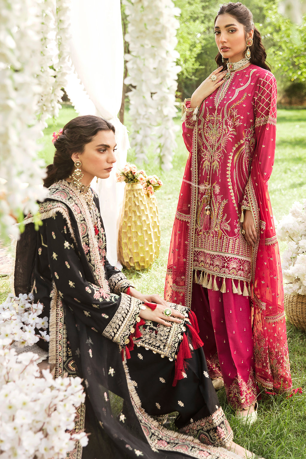 MEHRNAZ | Afrozeh Gul Bahar Festive Collection 2022 | Unstitched Embroidered Lawn Suits