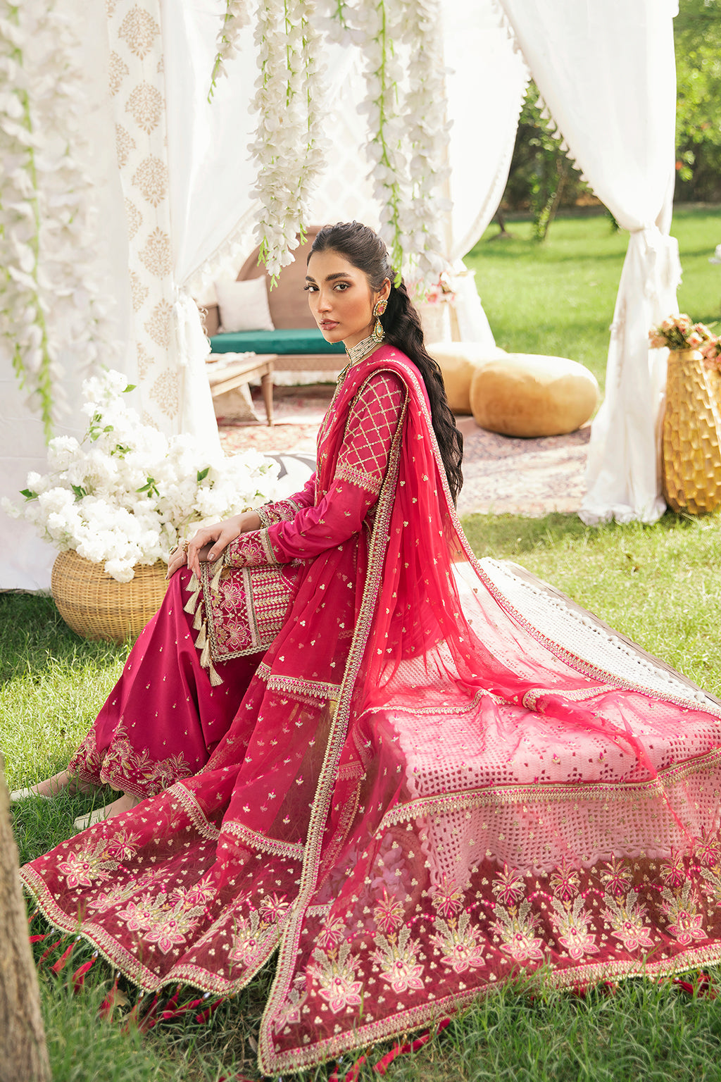 MEHRNAZ | Afrozeh Gul Bahar Festive Collection 2022 | Unstitched Embroidered Lawn Suits