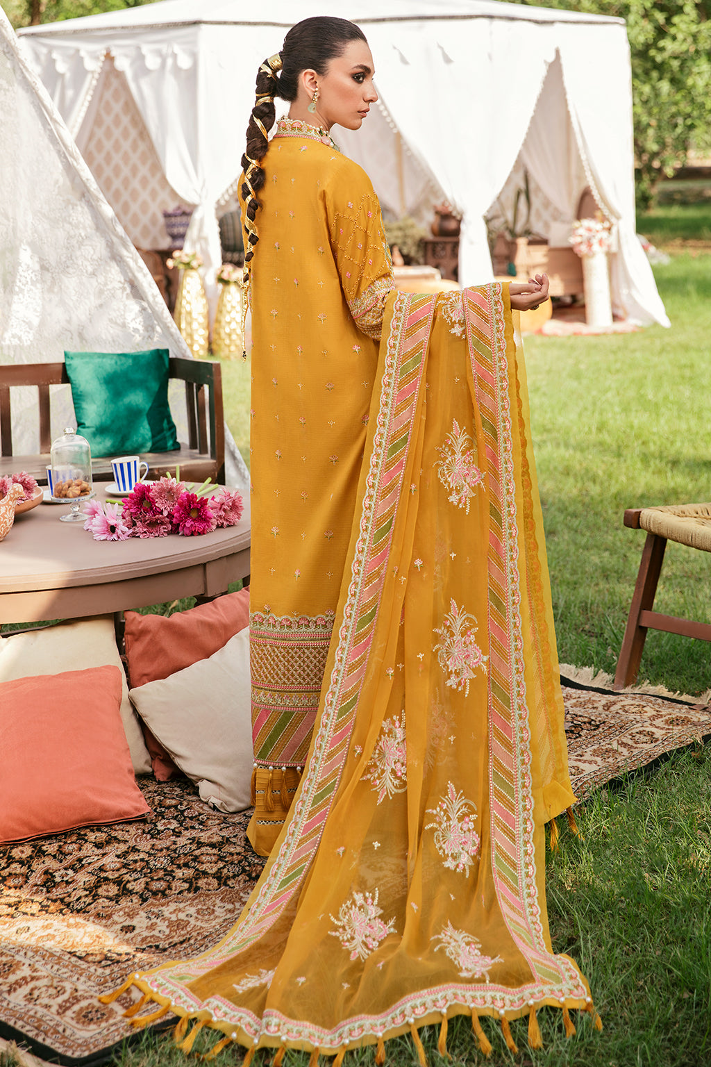 NURAY | Afrozeh Gul Bahar Festive Collection 2022 | Unstitched Embroidered Lawn Suits