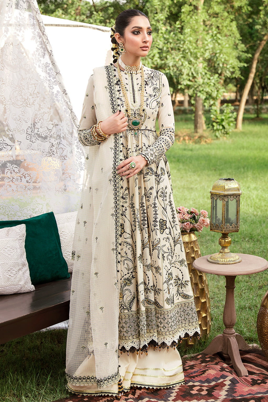 LUR | Afrozeh Gul Bahar Festive Collection 2022 | Unstitched Embroidered Lawn Suits