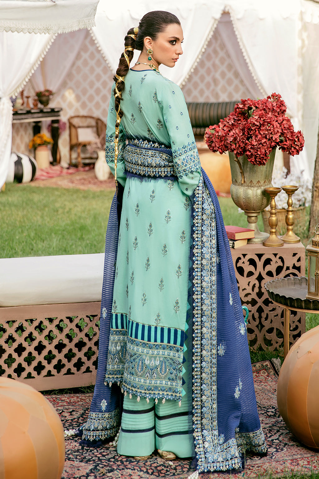 HERIZ | Afrozeh Gul Bahar Festive Collection 2022 | Unstitched Embroidered Lawn Suits